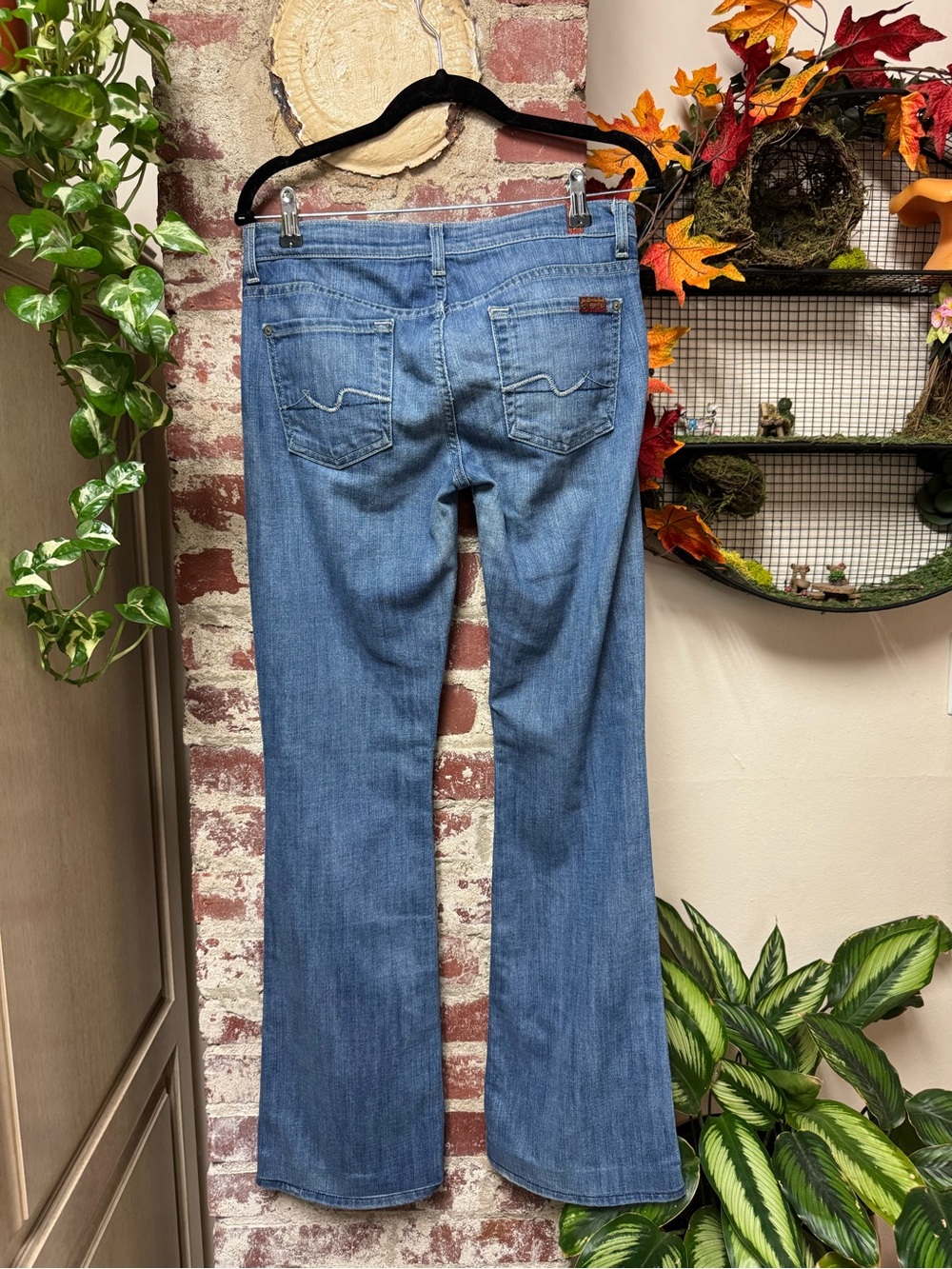 Vintage Y2K 7 For All Mankind Low Rise Bootcut Size 27